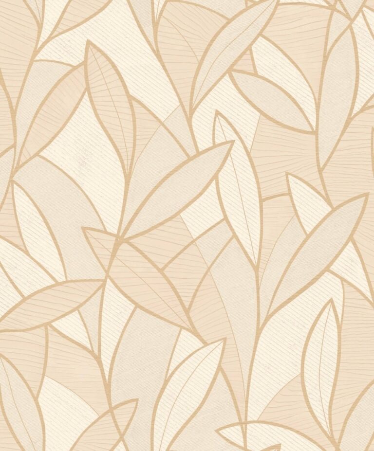 behang bladeren beige AL26231