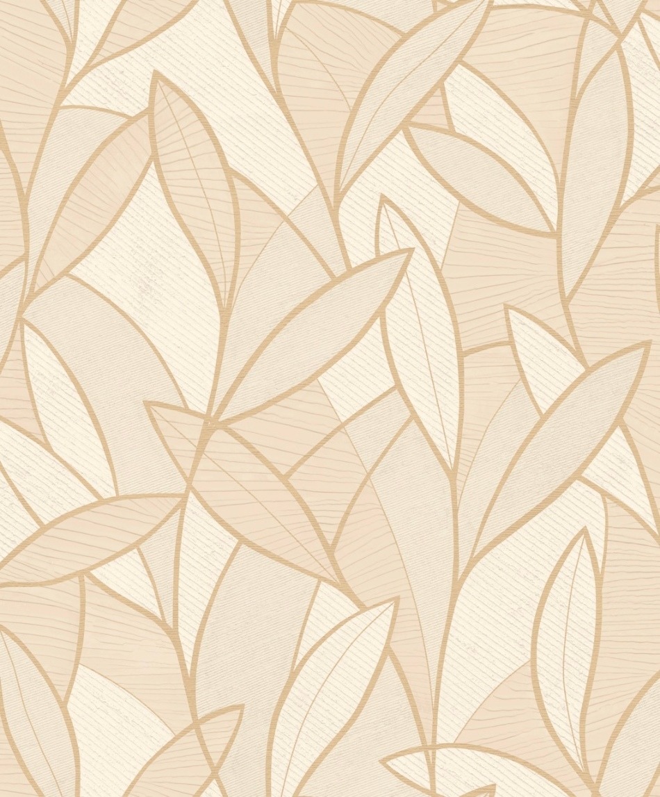 behang-bladeren-beige-AL26231