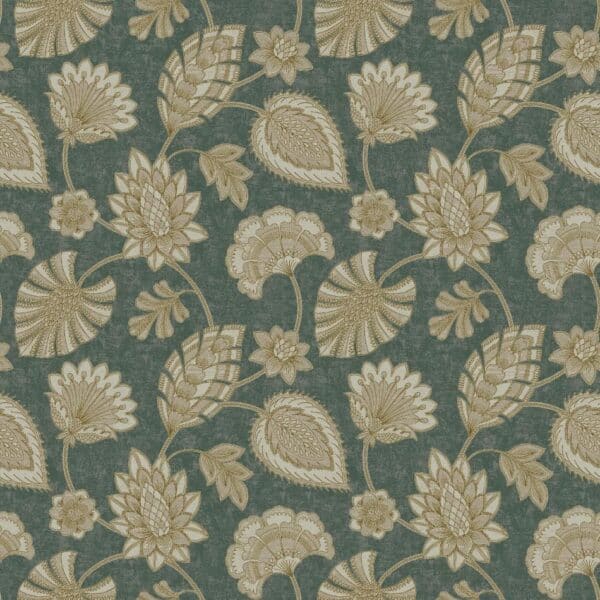 behang bladeren bloemen print DWP0351 01