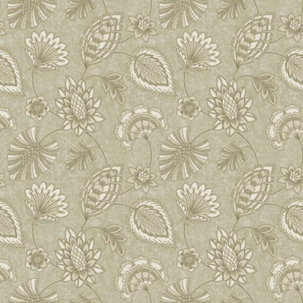 behang bladeren bloemen print DWP0351 03