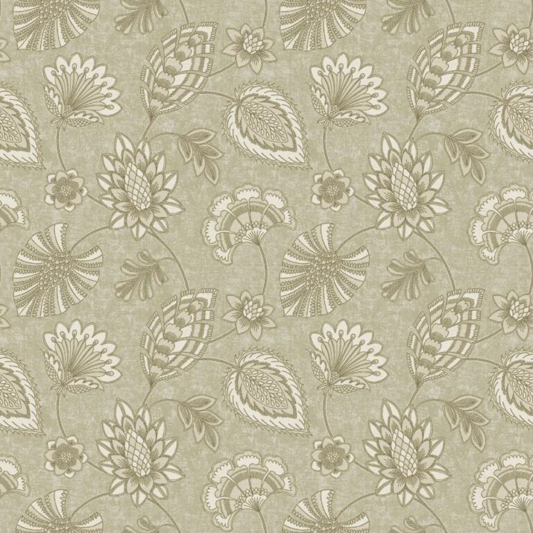 behang bladeren bloemen print DWP0351 03