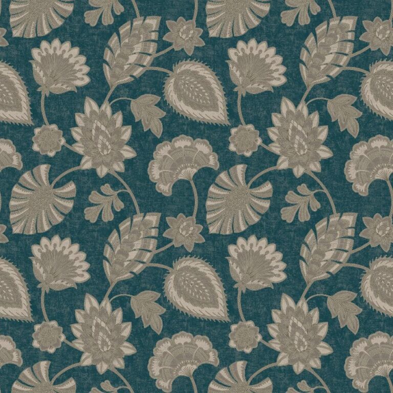 behang bladeren bloemen print DWP0351 05
