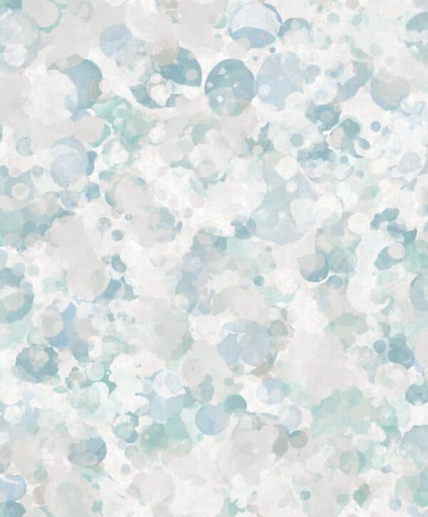 behang blauw groen watercolor cirkels G78234