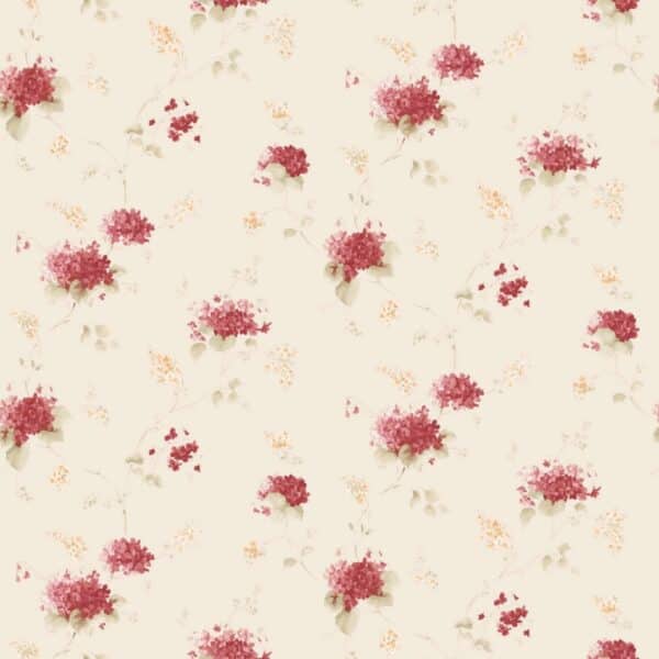 behang bloemen hortensia PF38109