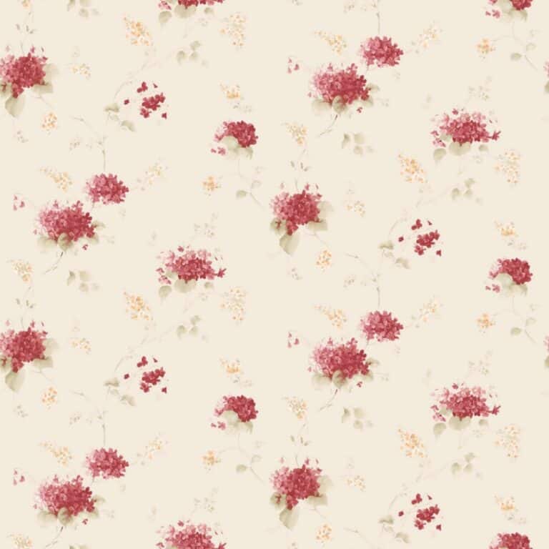 behang bloemen hortensia PF38109