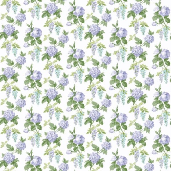 behang bloemen hortensia roos PF38163