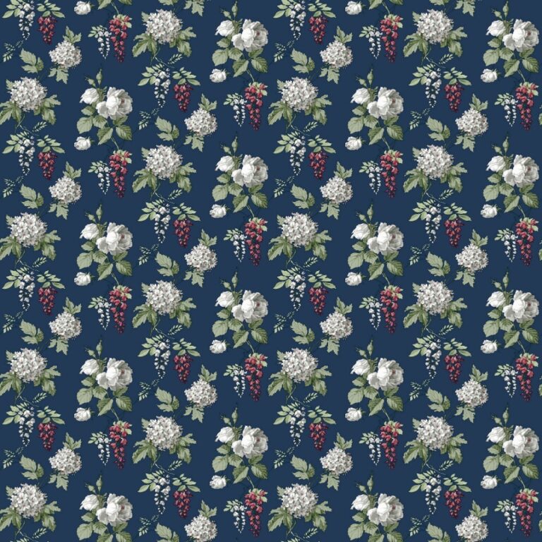 behang bloemen hortensia roos PF38164