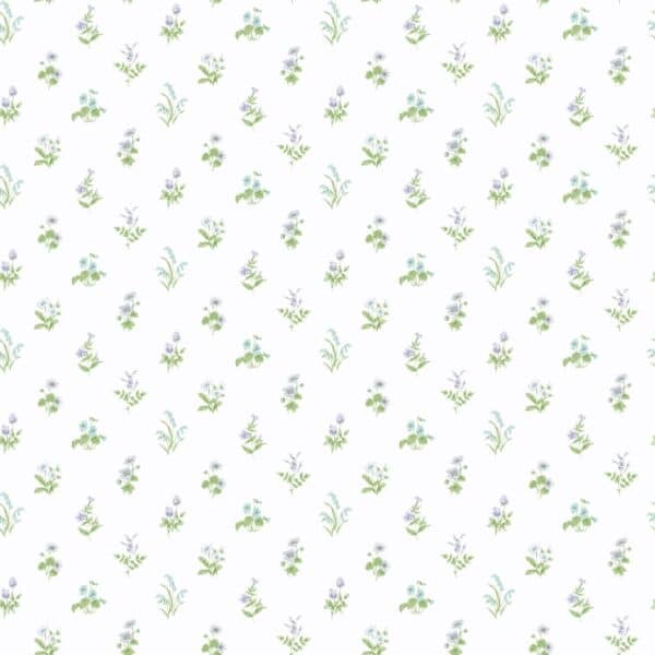 behang bloemetjes plantjes PF38169