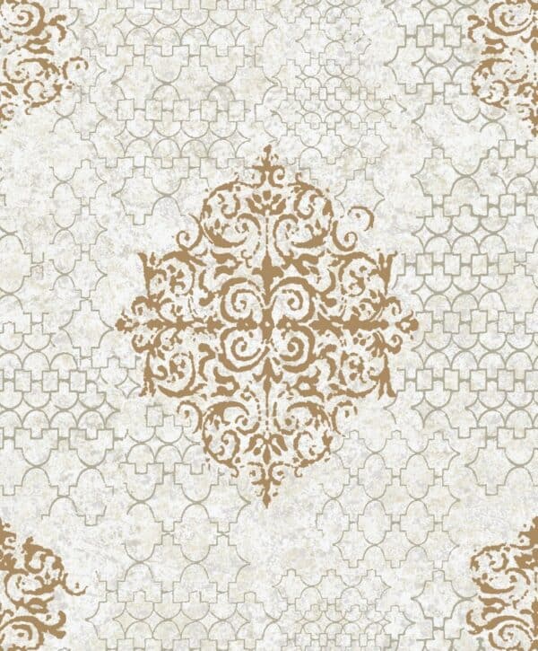 behang gouden ornamenten CM2485