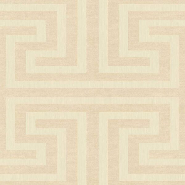 behang grafisch lijnen beige 27512