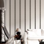 behang grafische verticale strepen 39039 s2