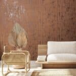 behang metallic beton structuur 35163 s3