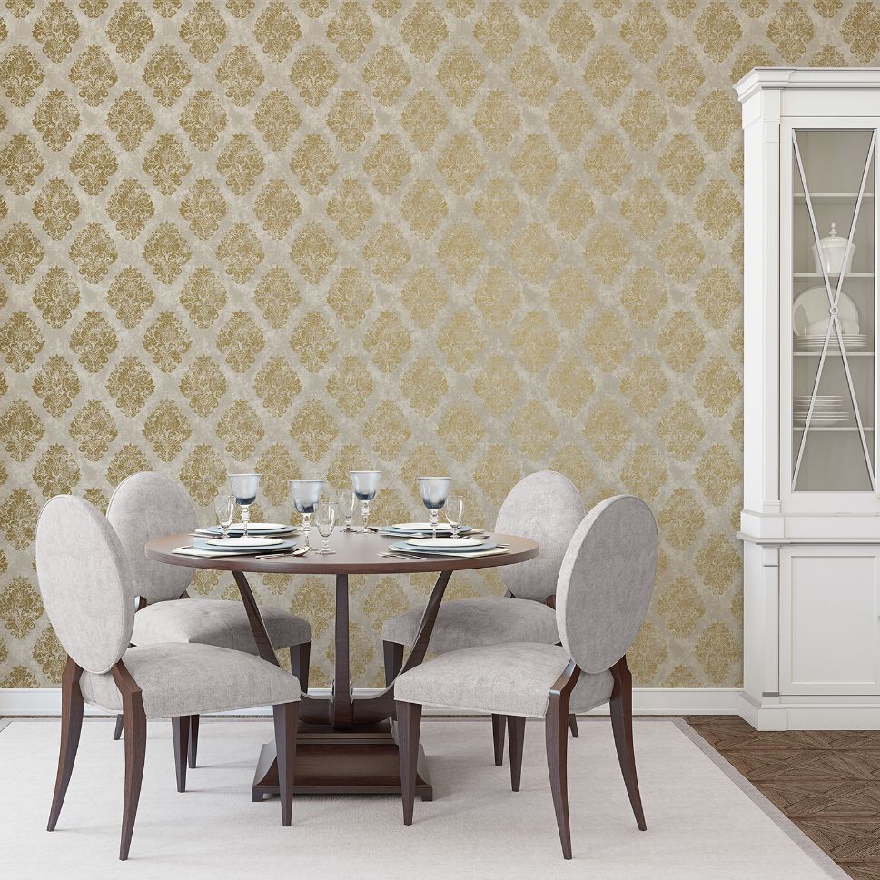 behang metallic ornamenten W78228 s1