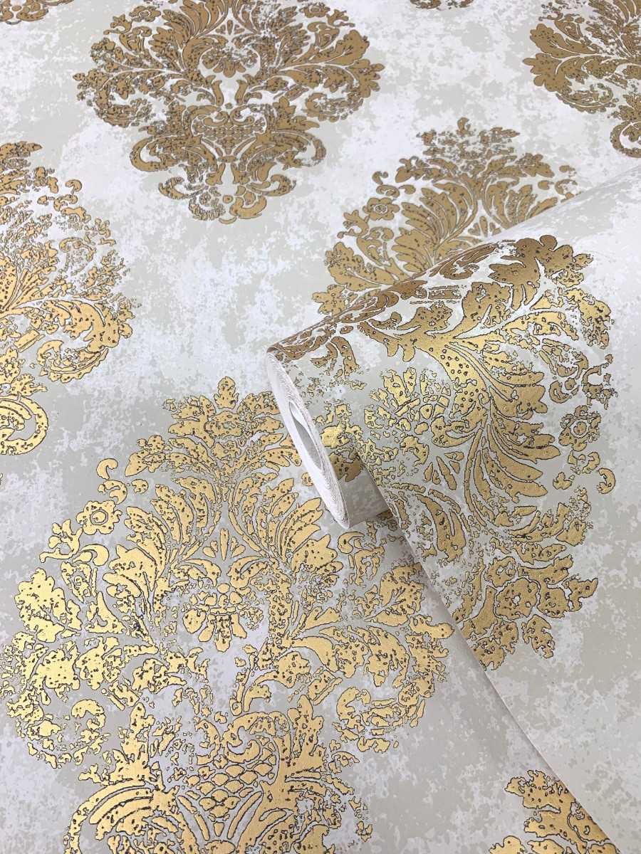 behang metallic ornamenten W78228 s2 2