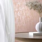 behang metallic terra roze structuur 35129 s3