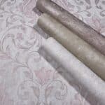 behang metallic zand beige structuur 35133 s5