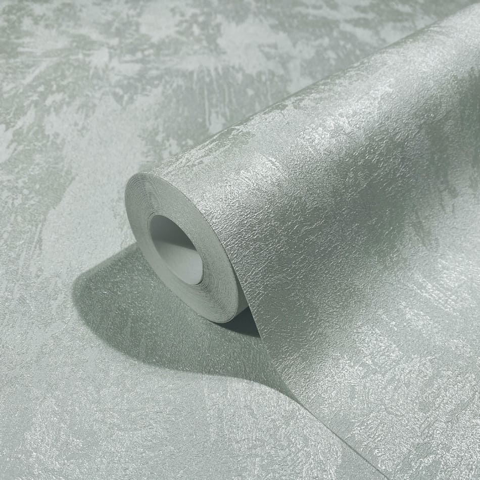 behang mintgroen metallic structuur 34273 s2