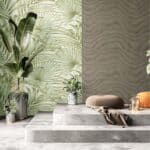 behang organisch golvende streep 42229 s2