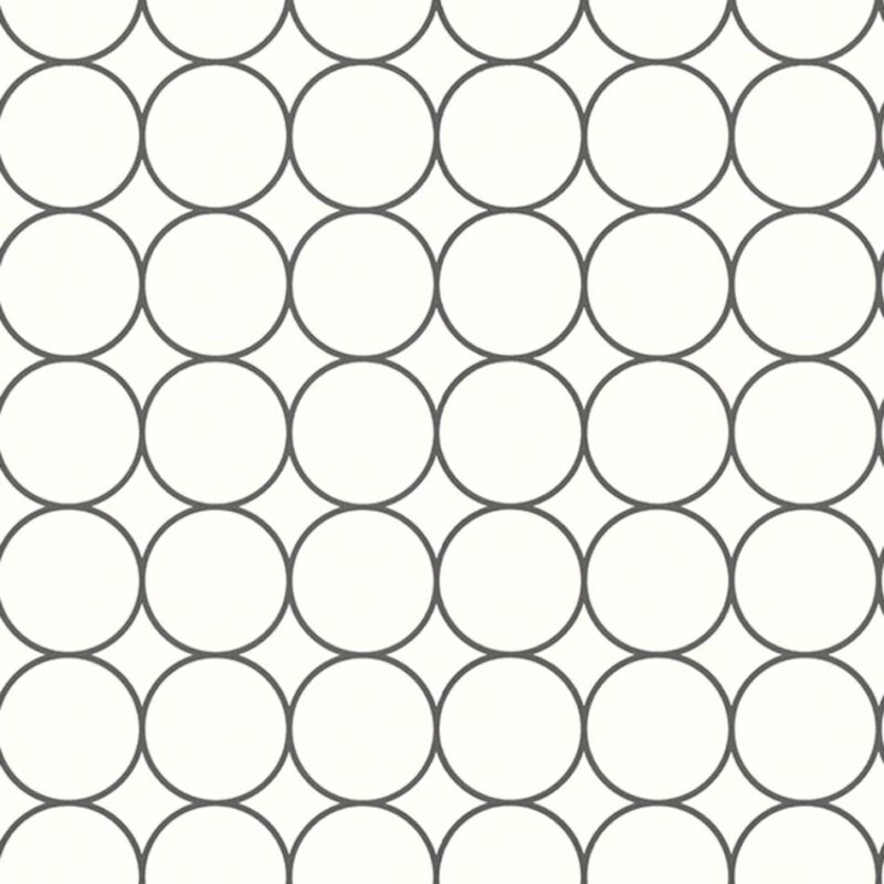 behang rondjes cirkels 59716