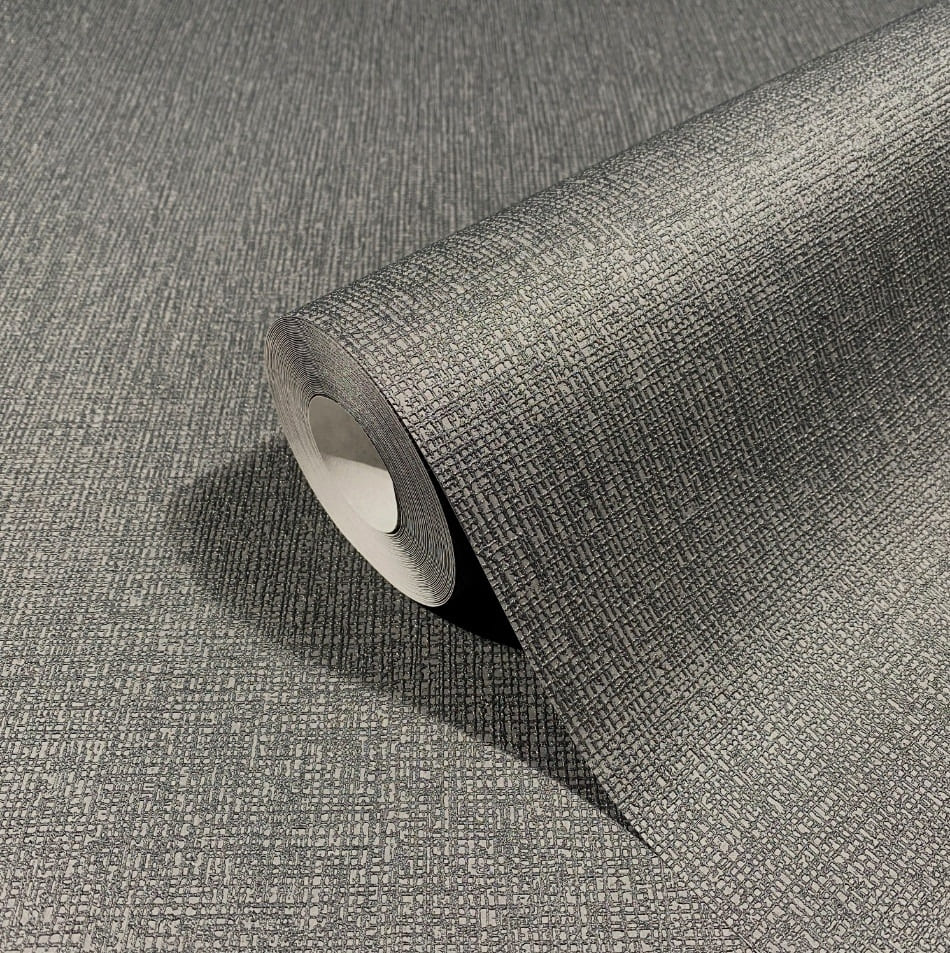 behang-uni-ruitstructuur-zwart-6816-40-s2