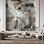 fotobehang ballerina schilderij 35097 s1