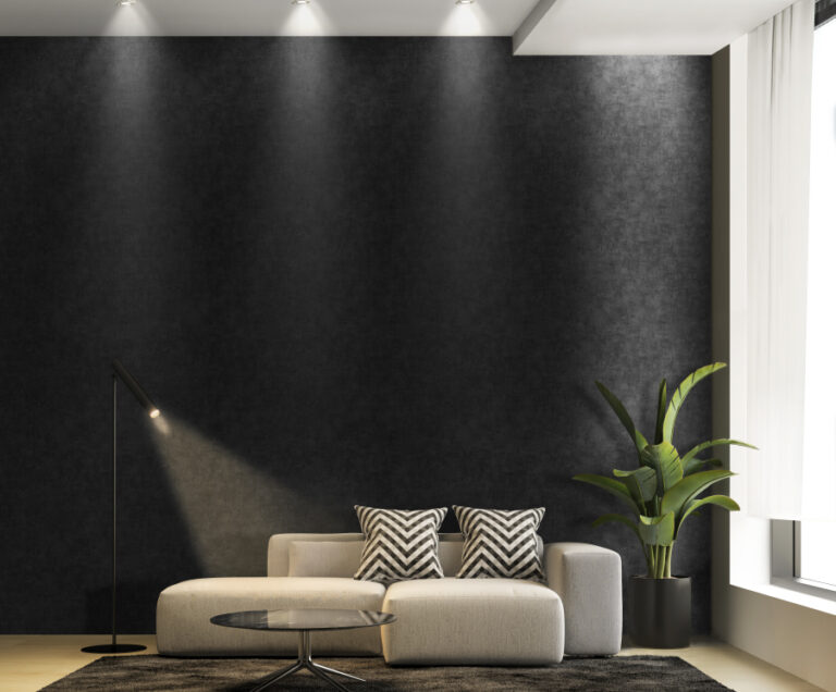 Interior,Of,Modern,Living,Room,With,Sofa,3,D,Rendering