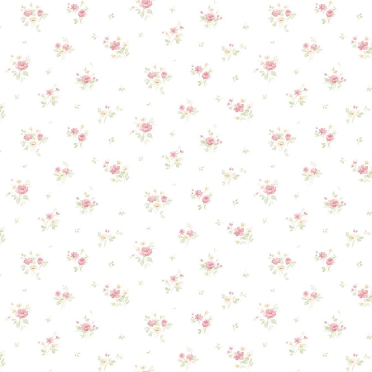 behang aquarel bloemetjes PF38160