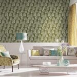 behang blaadjes groen DWP0365 01 s1