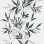 behang bladeren abstract 82458