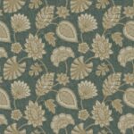 behang bladeren bloemen print DWP0351 01
