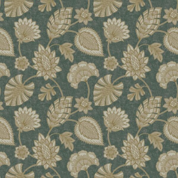 behang bladeren bloemen print DWP0351 01