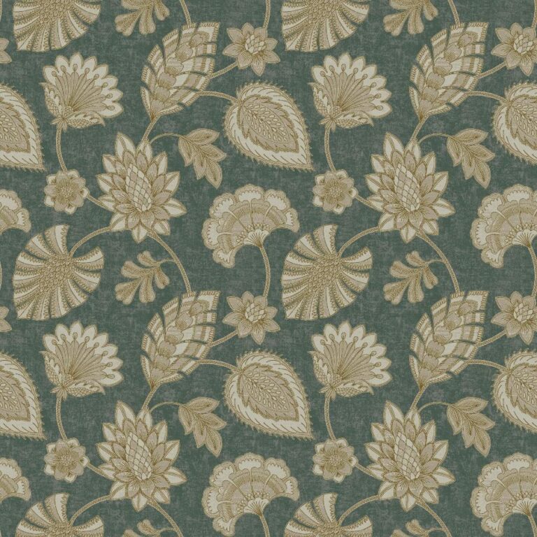 behang bladeren bloemen print DWP0351 01