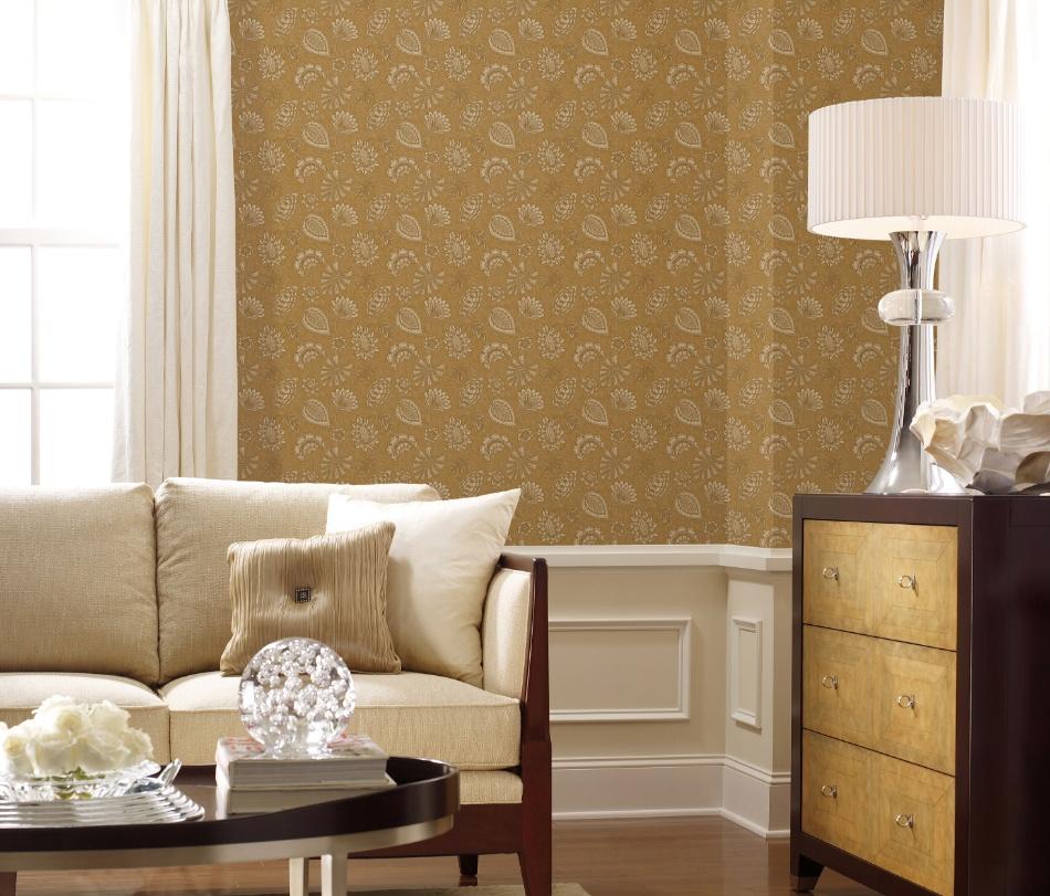 behang bladeren bloemen print DWP0351 07 s1