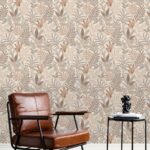 behang bladeren bruin beige AL26292 s1 1