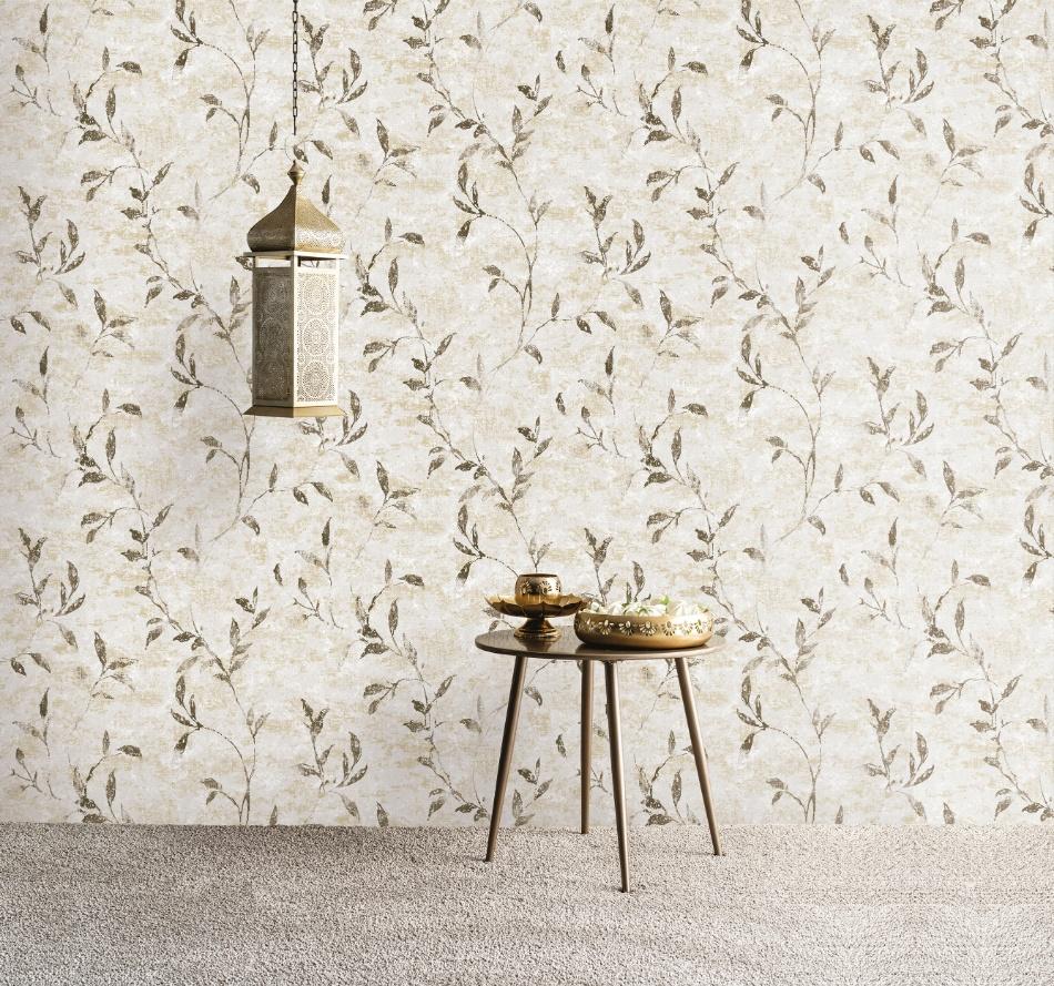 behang bladeren takjes 11501 s1