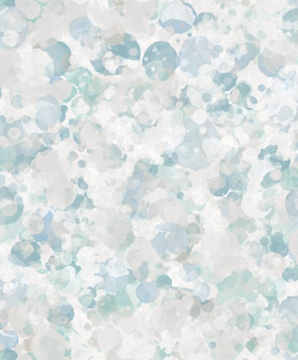 behang blauw groen watercolor cirkels G78234 1