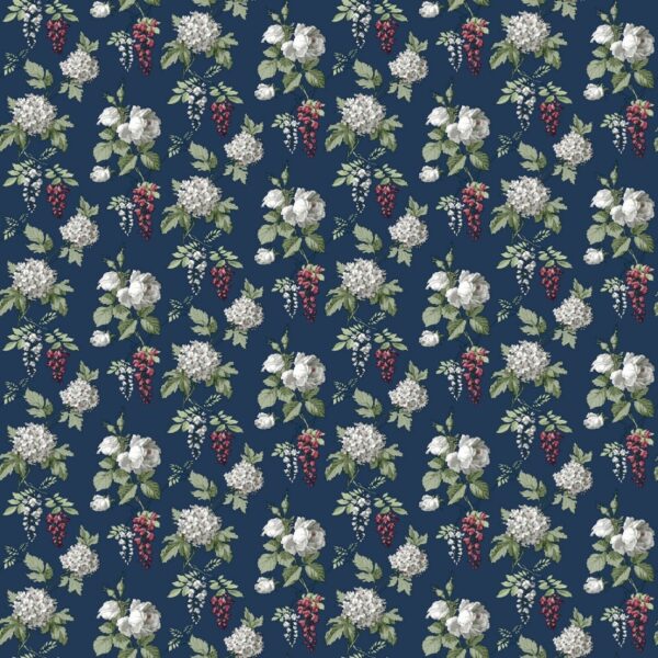 behang bloemen hortensia roos PF38164