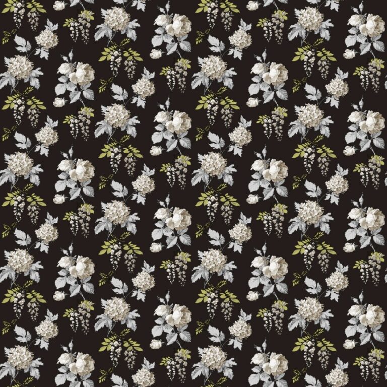 behang bloemen hortensia roos PF38165