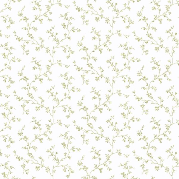 behang bloemen strengen groen PF38112 1