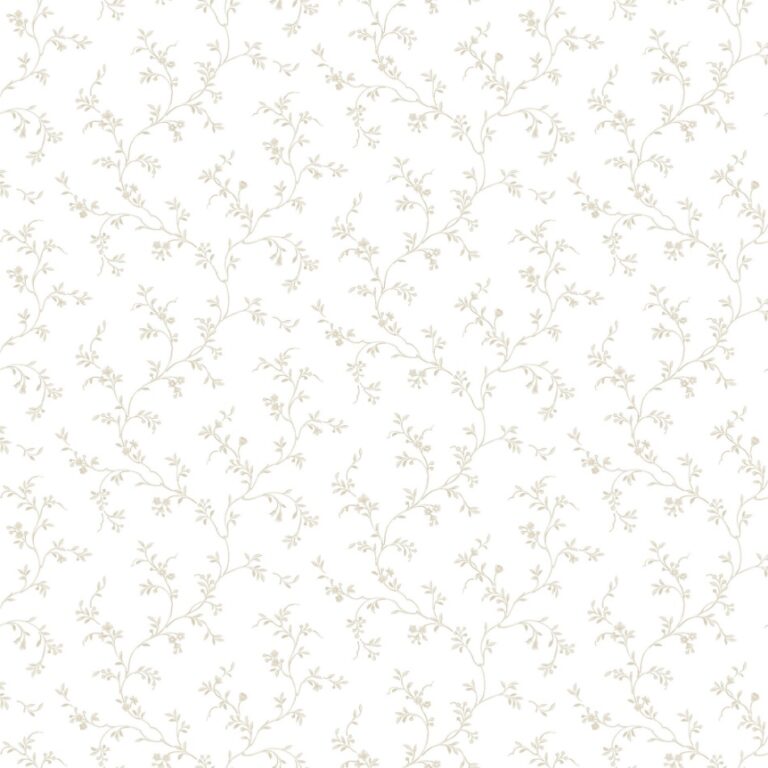 behang bloemen strengen zand beige PF38114