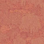 behang bomen metallic rood AL26263