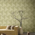 behang grafisch groen 27505 s1