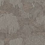 behang grijs bomen metallic AL26265 s1