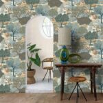 behang groen blauw grijs bomen AL26252 s1 1