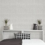 behang kleine hexagons G78293 s1