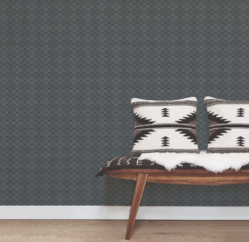 behang kleine hexagons G78294 s1