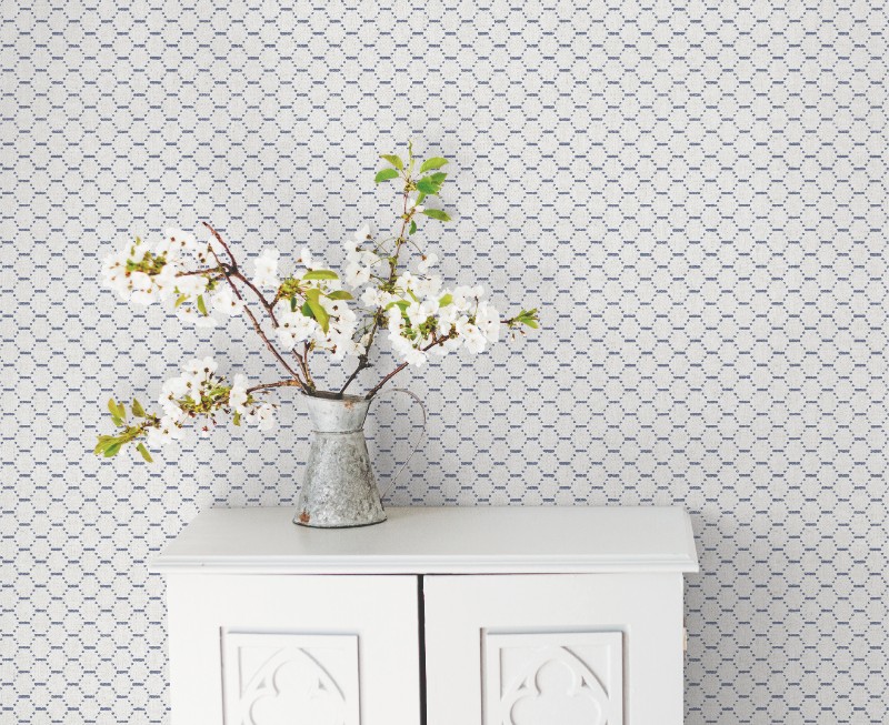 behang kleine hexagons G78295 s1