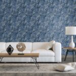behang marmer blauw goud G68093 s1