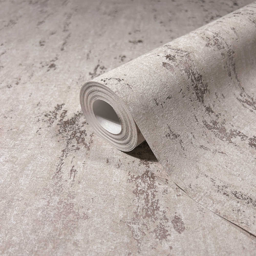 behang metallic beton structuur 35125 s2