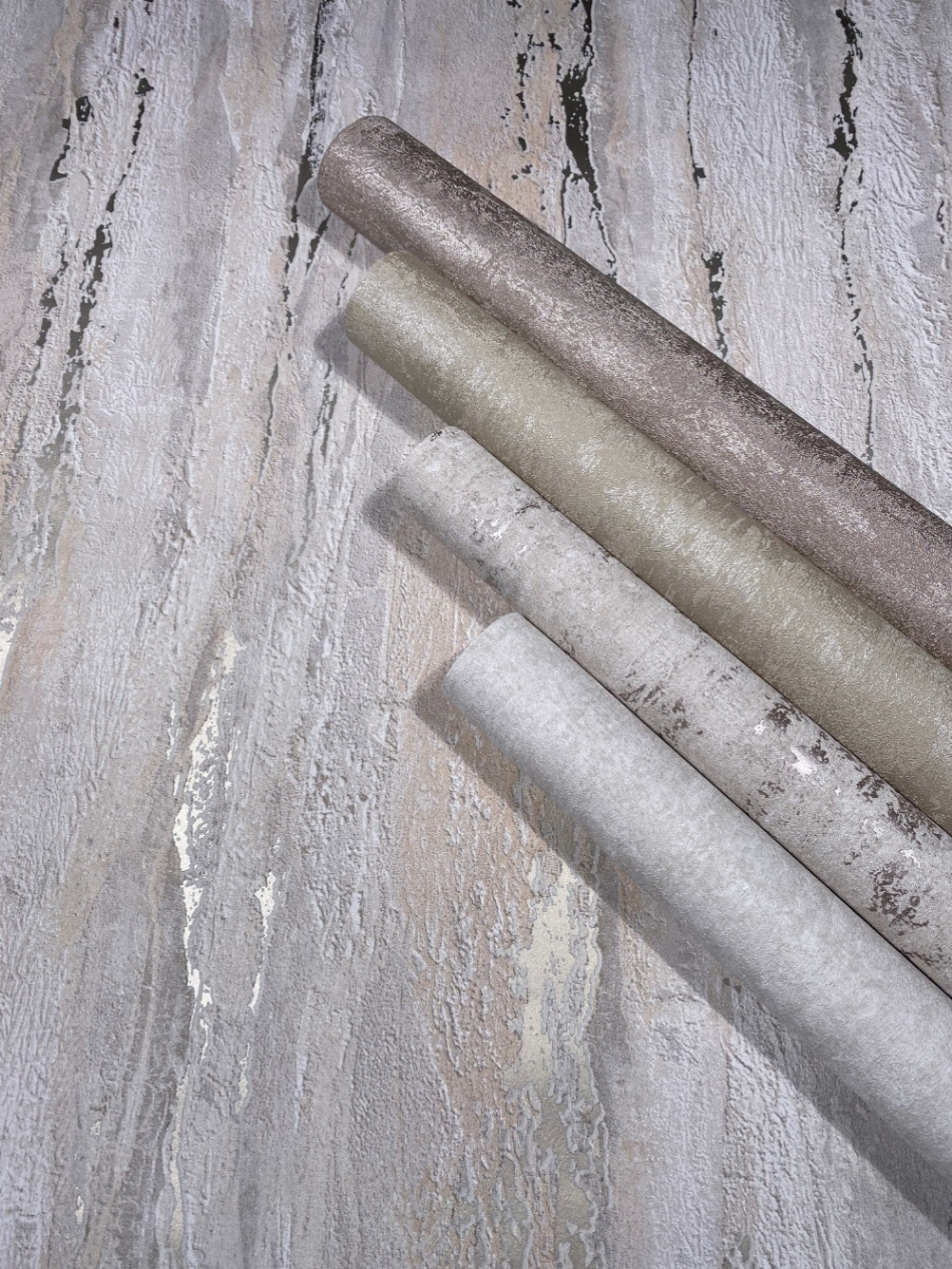 behang metallic beton structuur 35125 s4